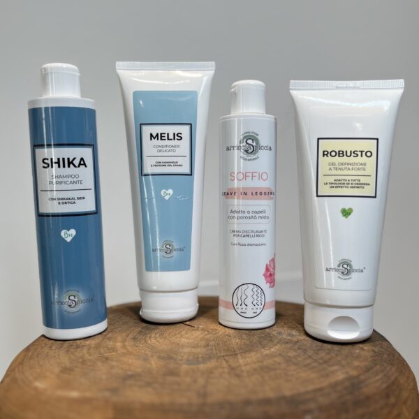 kit per la cura dei capelli