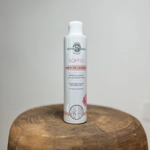 flacone di leave-in per capelli
